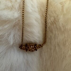 Kendra Scott Rose Gold Necklace with Intricate Detailing